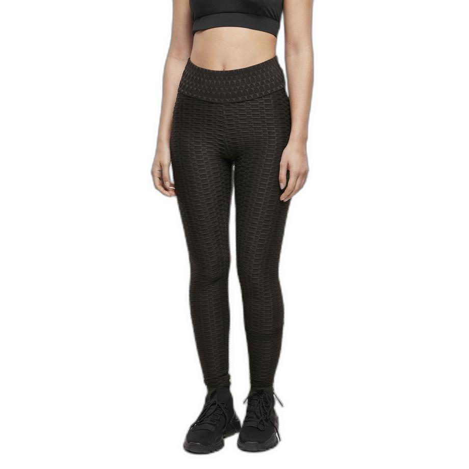 URBAN CLASSICS Hochgeschnittene Honeycomb Leggings  