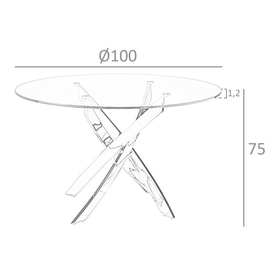 ANGEL CERDA Runder Esstisch  