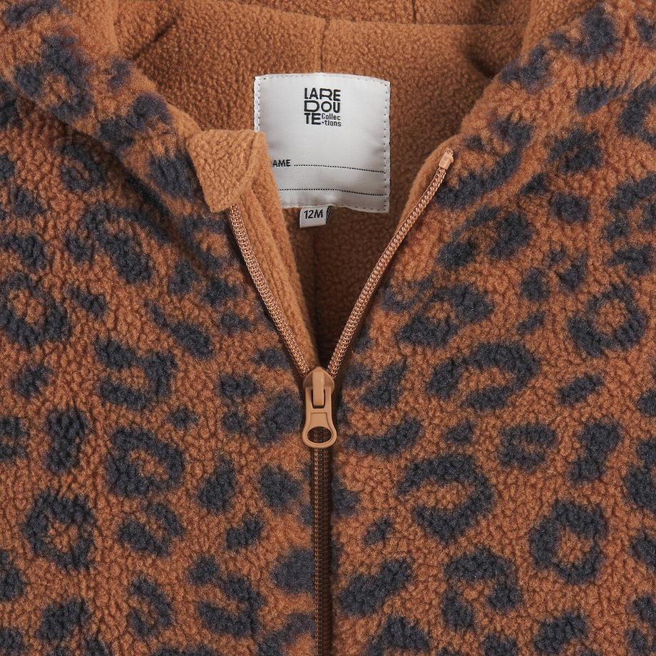 La Redoute Collections  Combipilote à capuche en sherpa 