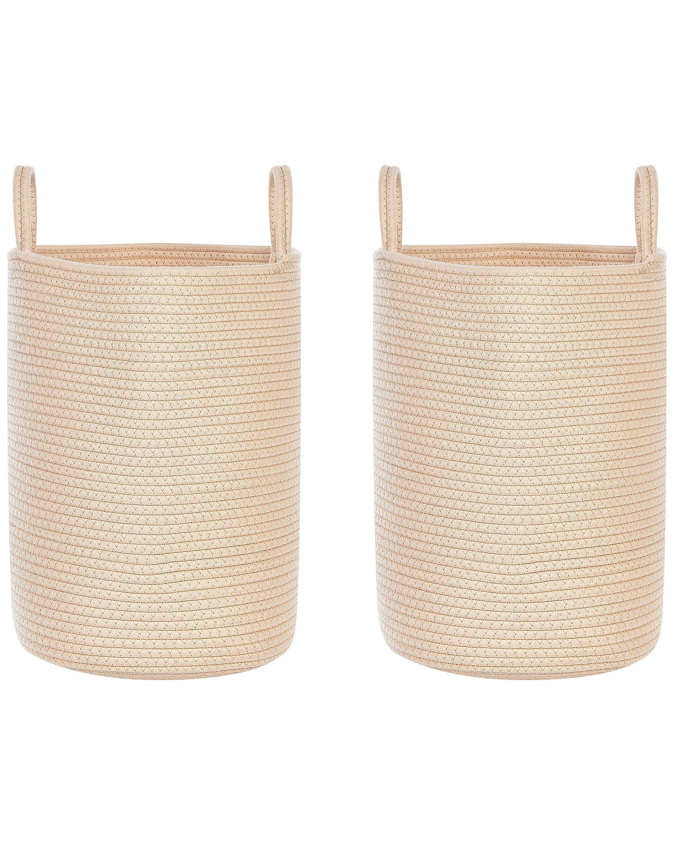 Beliani Korb en Cotone Classico SARYK  