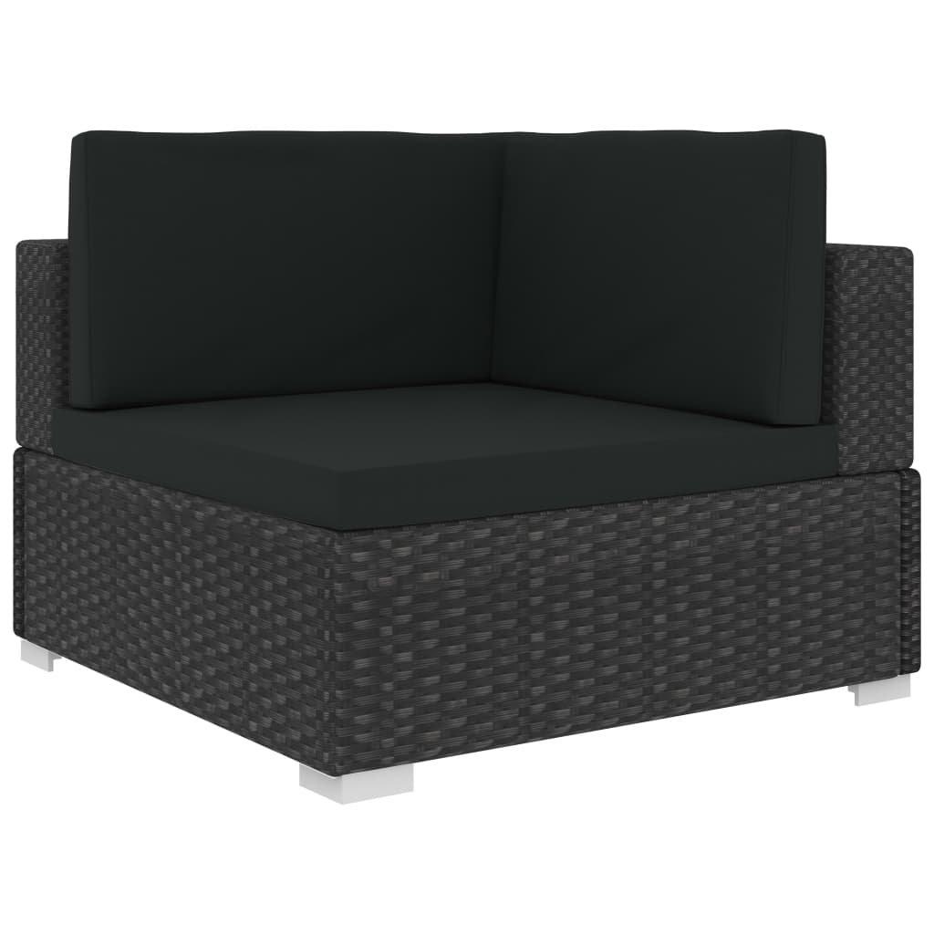 VidaXL Garten-sofagarnitur poly-rattan  