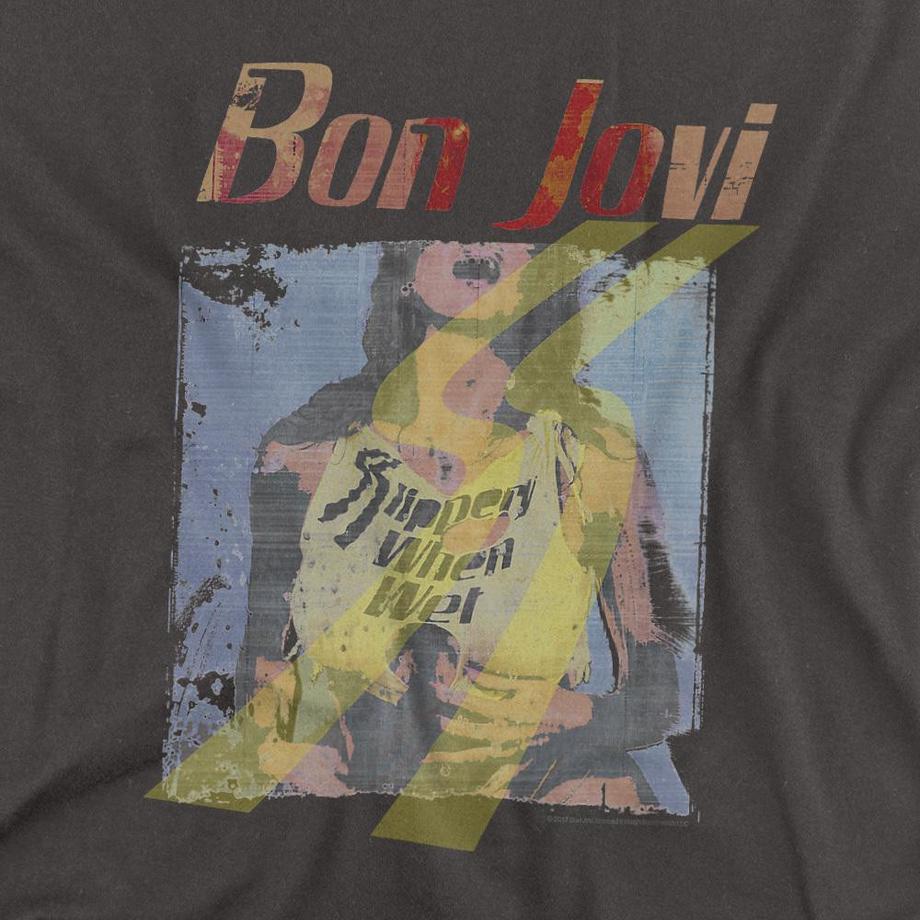 Bon Jovi  T-ShirtSlippery When Wet 