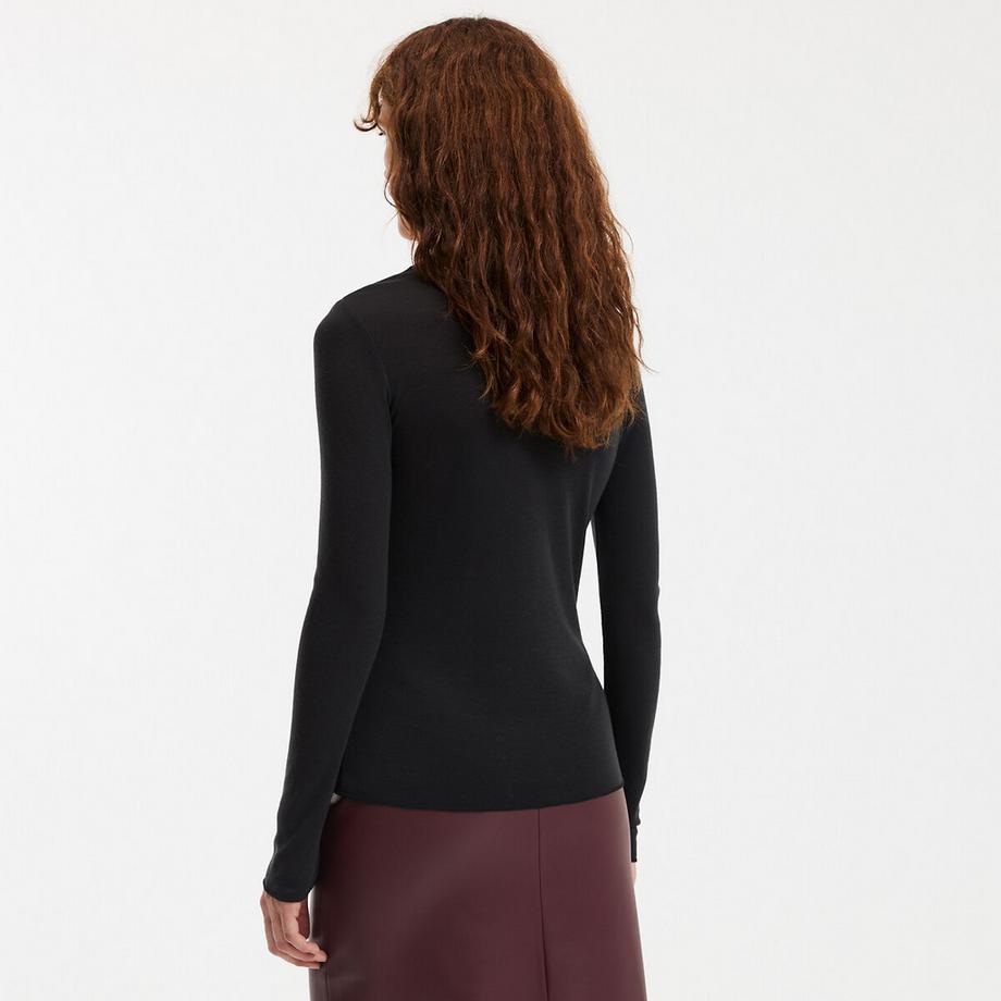 La Redoute Collections T-shirt Manches Longues Col Rond  