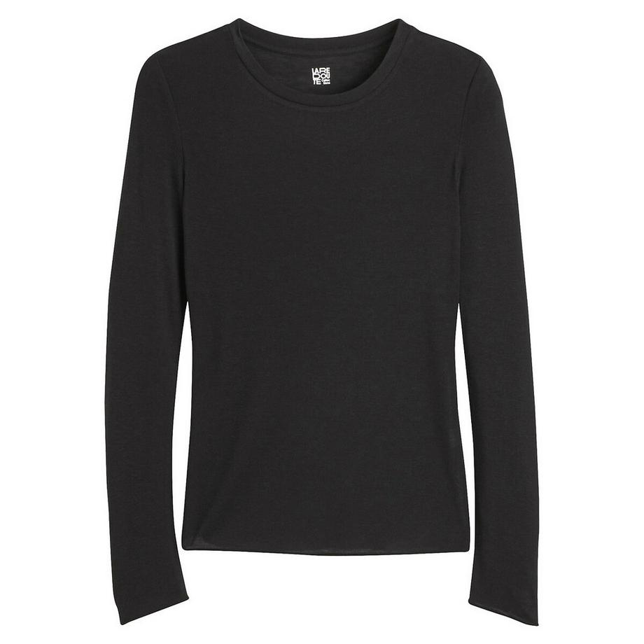 La Redoute Collections T-shirt Manches Longues Col Rond  
