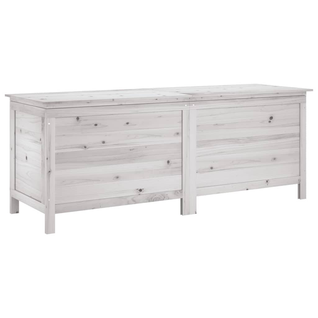 VidaXL Boîte de rangement de jardin bois d'ingénierie  