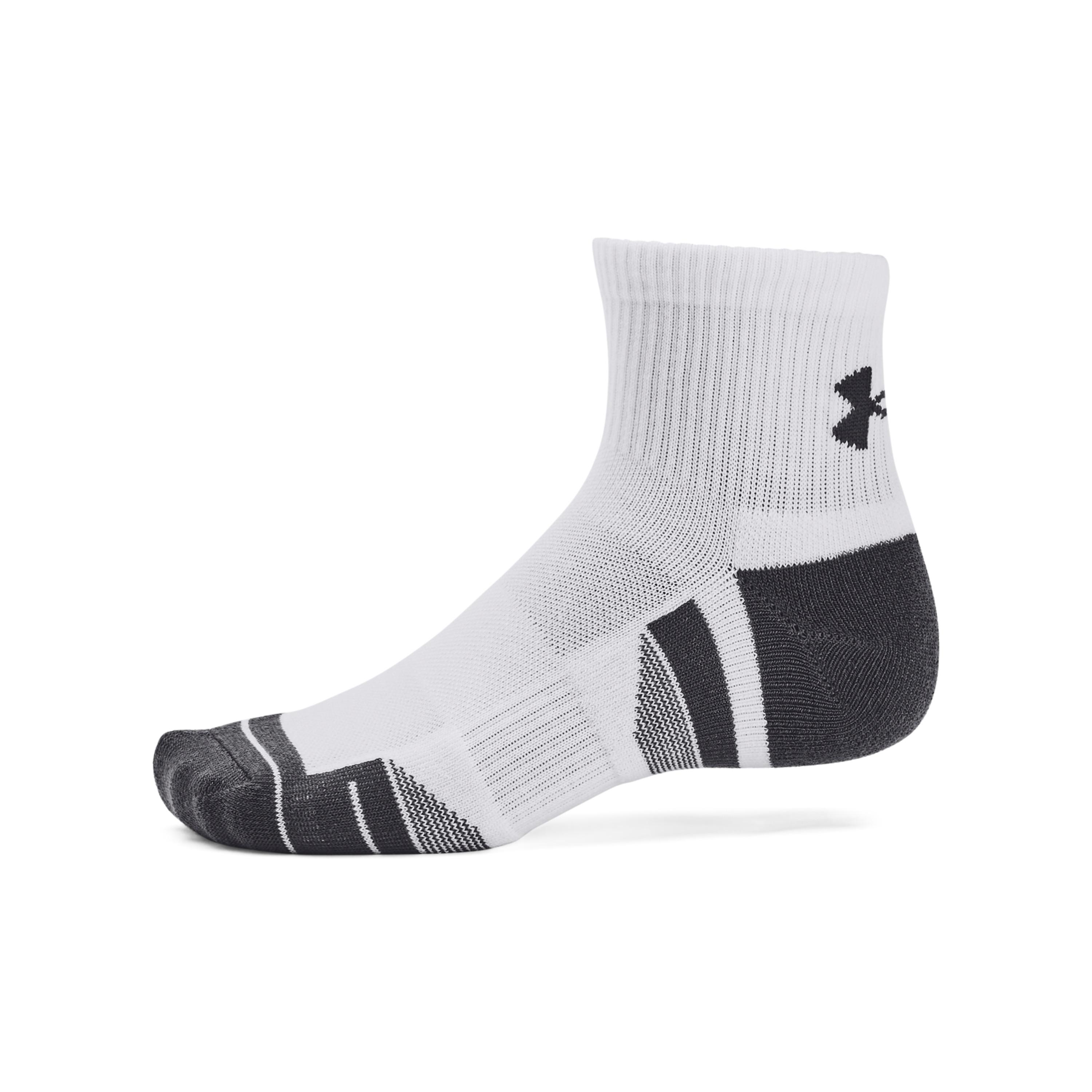 UNDER ARMOUR  chaussettes performance tech qtr (x3) 