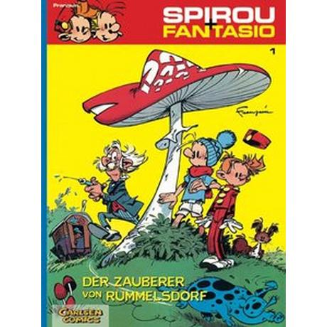 Spirou und Fantasio 1: Der Zauberer von Rummelsdorf Franquin, André Couverture rigide 