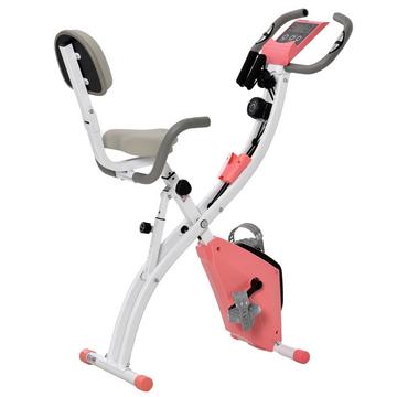 Cyclette X-Bike 2 In 1 Trainer Da Bicicletta Display Lcd Pieghevole Home Trainer Ruota Da Rifinitura Con Resistenza Magnetica Regolabile Su 8 Livelli