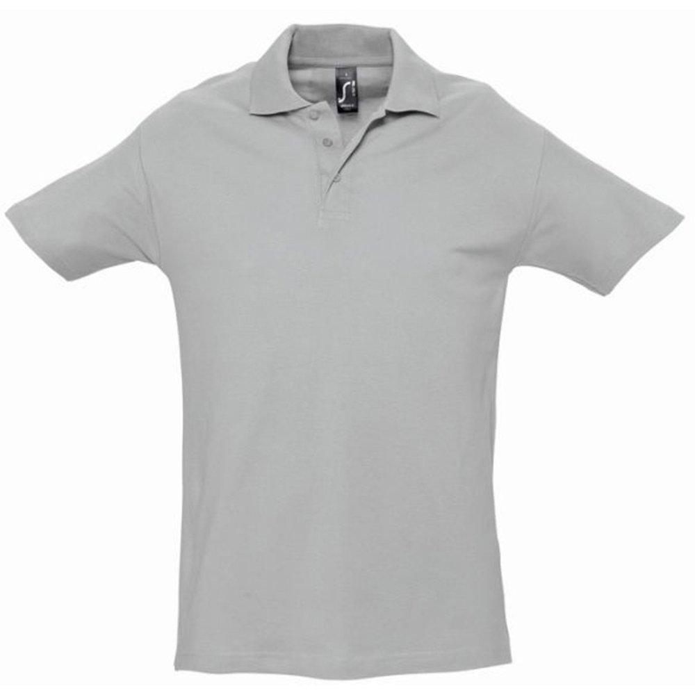 Image of Spring Ii Poloshirt, Kurzarm Herren Taubengrau 4XL