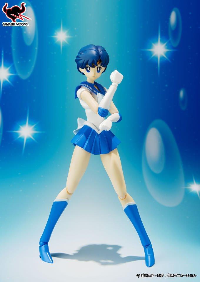 Bandai  Action Figure - S.H.Figuart - Sailor Moon - Sailor Mercury 