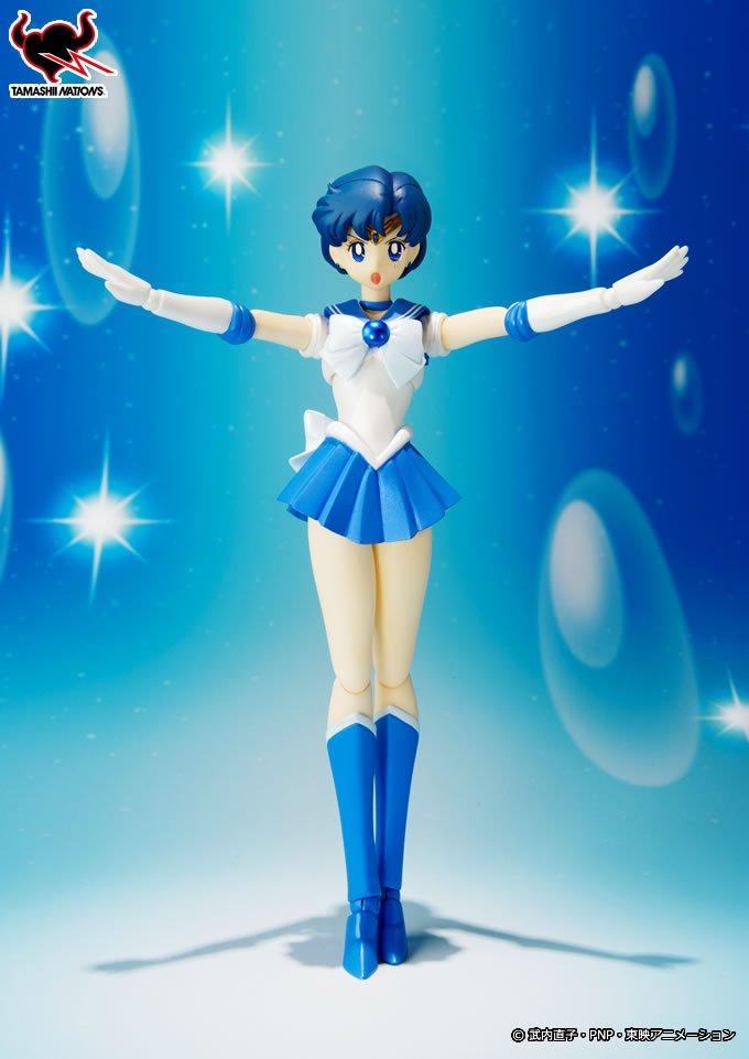 Bandai  Gelenkfigur - S.H.Figuart - Sailor Moon - Sailor Mercury 