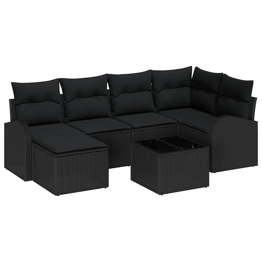 Set Divano da Giardino Polyrattan
