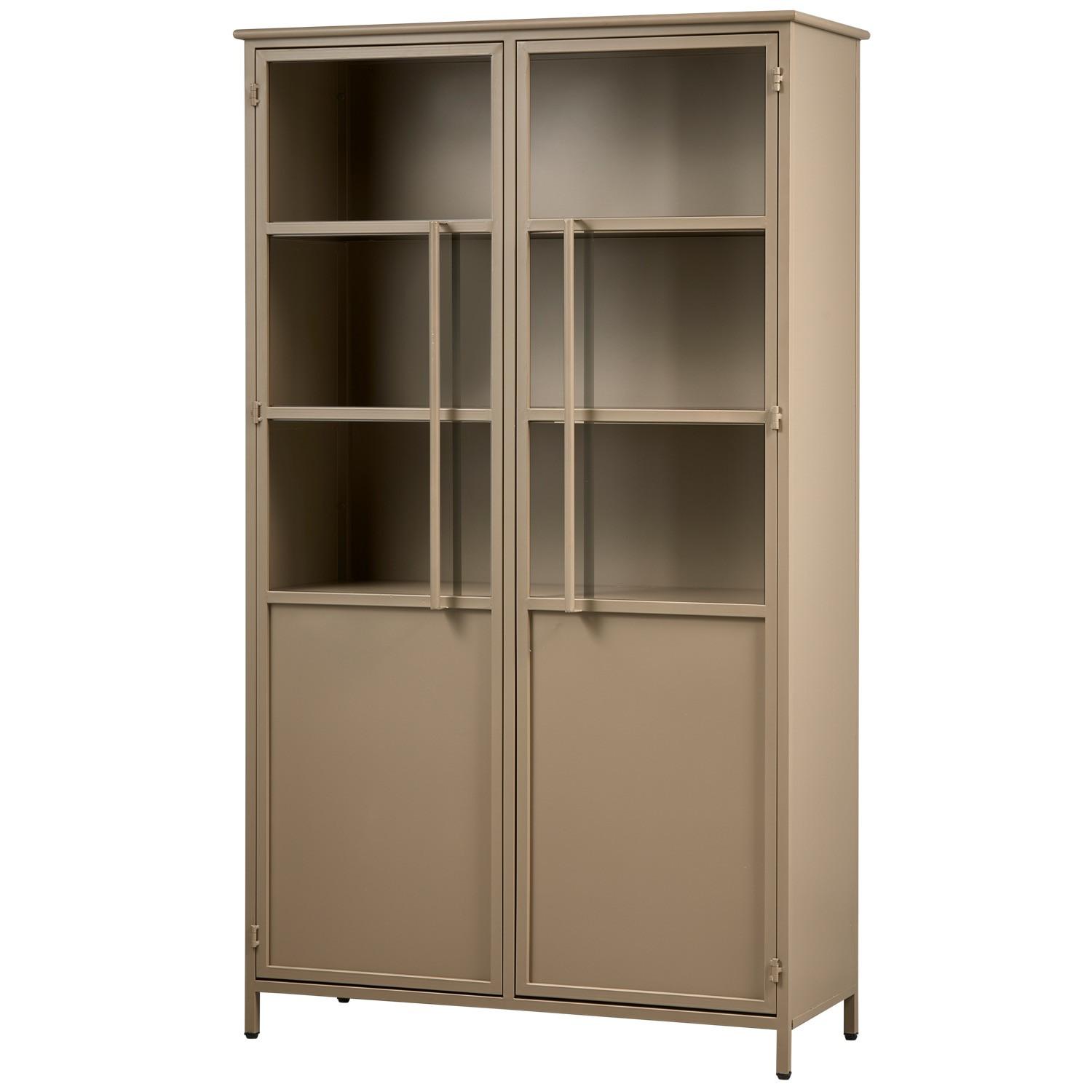 Image of Vitrinenschrank Exhibit khaki 99x170 Vitrinenschrank Exhibit khaki 99x170