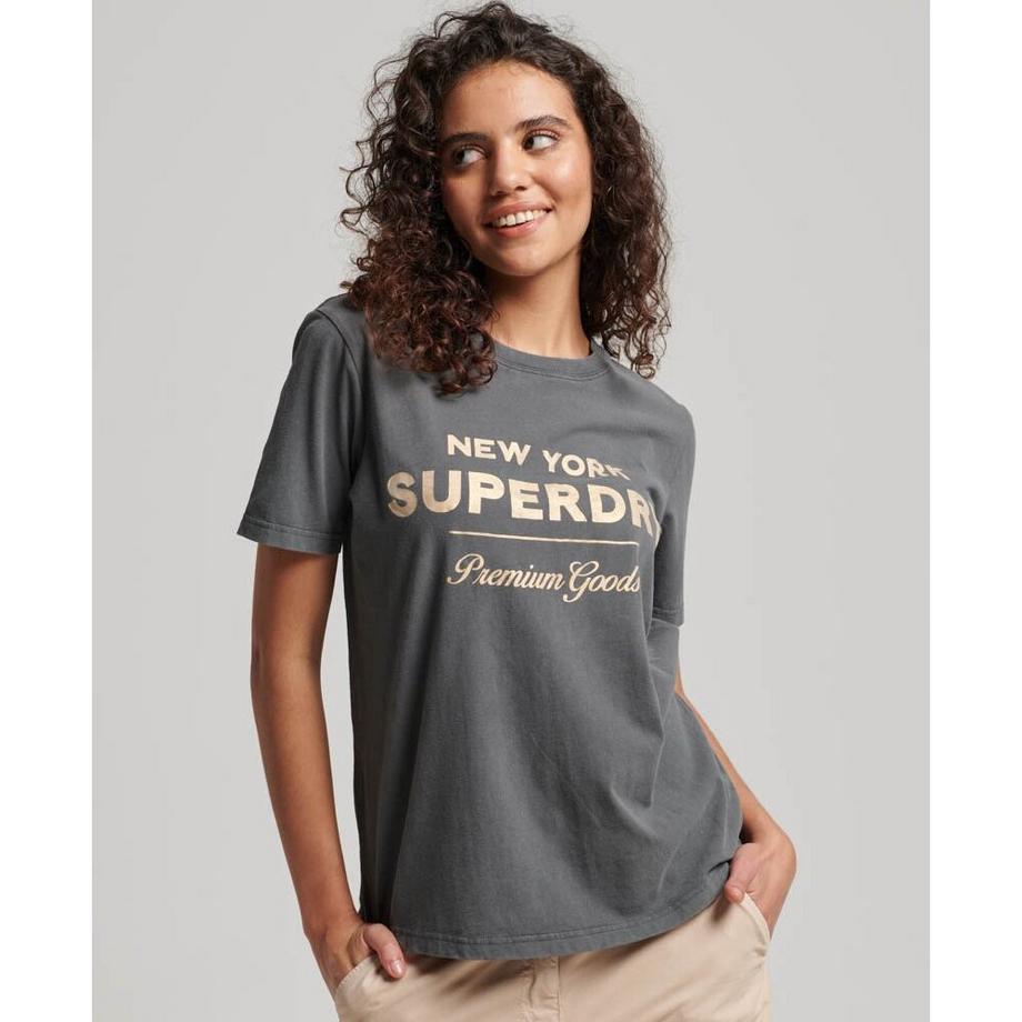 Superdry T-Shirt Luxe Metallic  
