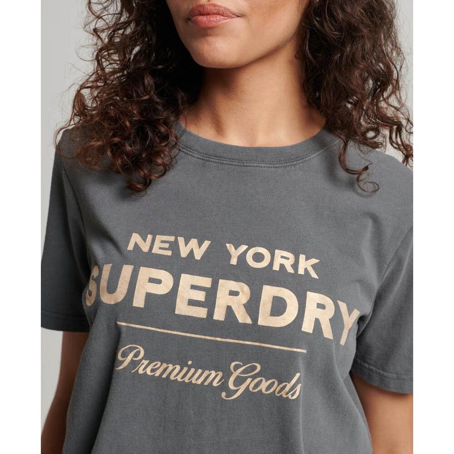 Superdry T-Shirt Luxe Metallic  