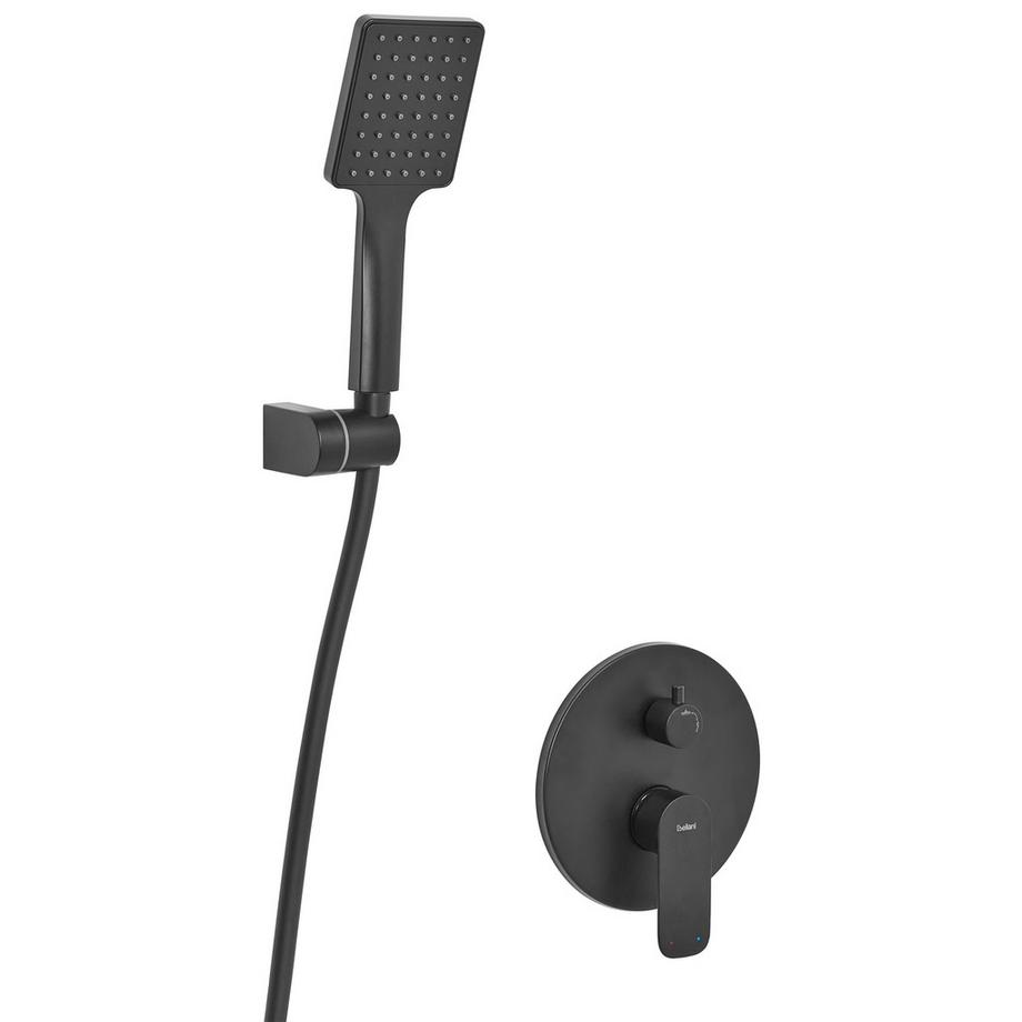 Beliani Einbau-Duschset mit Regendusche aus Messing Modern GUARATUBA  