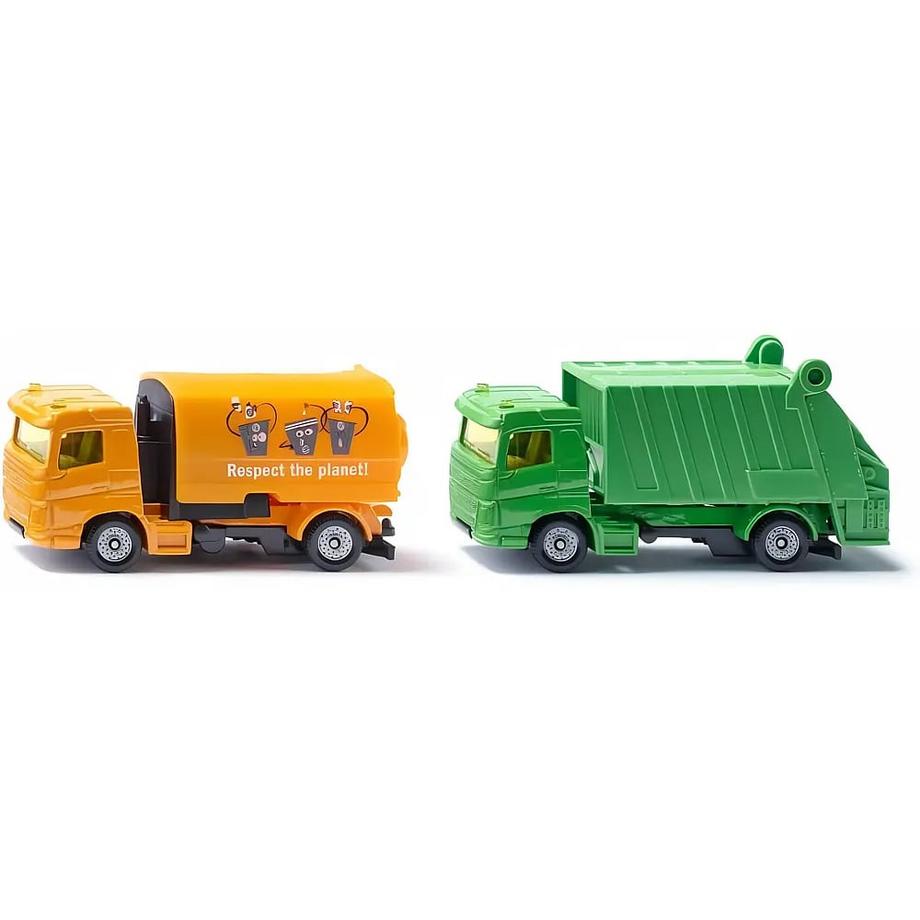 Kommunal Set Kehrmaschine und Müllwagen