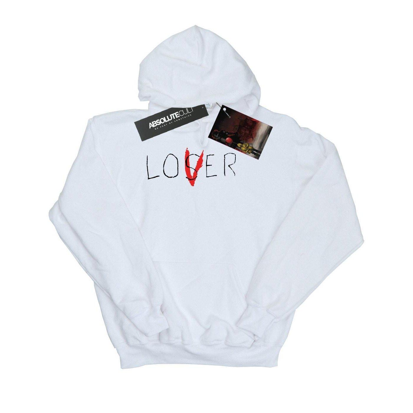 Image of Loser Lover Kapuzenpullover Damen Weiss L