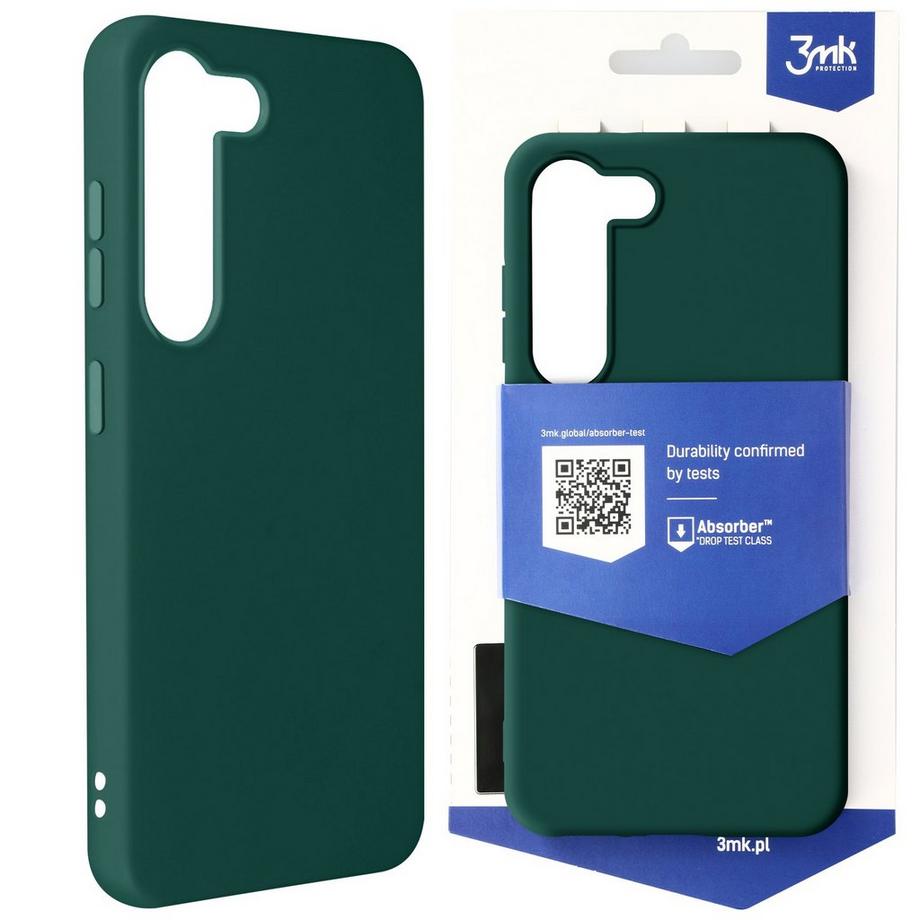 Cover Samsung S23 3mk Matt Case verde