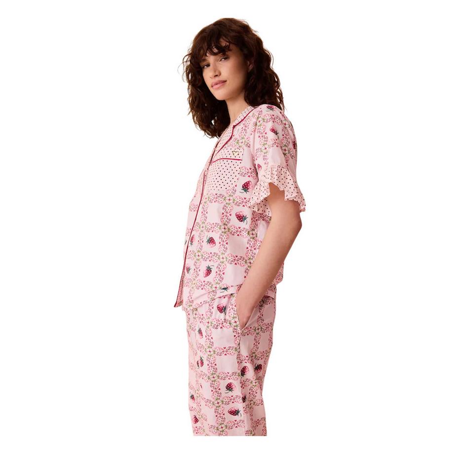 Cath Kidston Pigiama a quadri fragola  