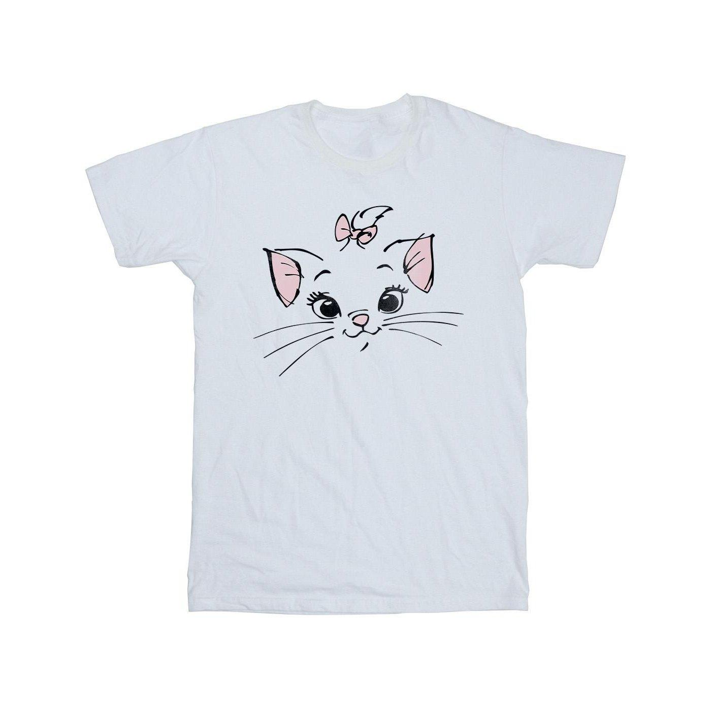 Image of Classics Marie Face Pocket Tshirt Unisex Weiss 104