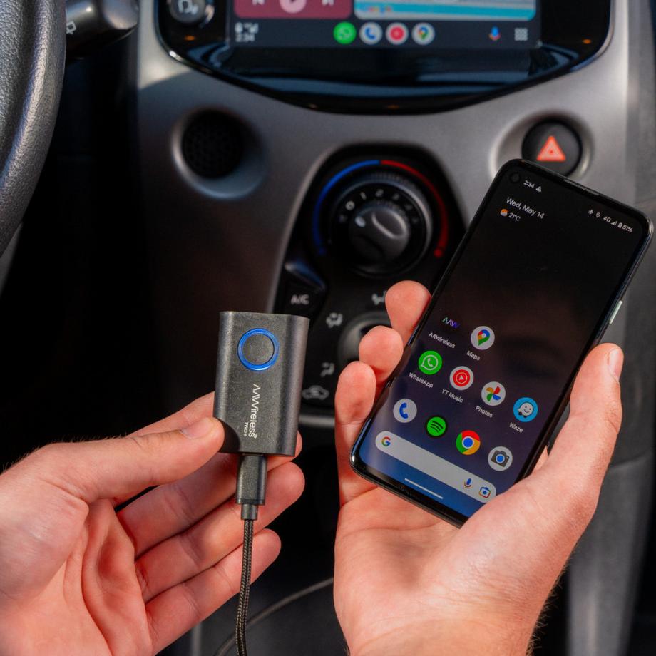 AAWireless  TWO+ Kabelloser Auto Adapter 