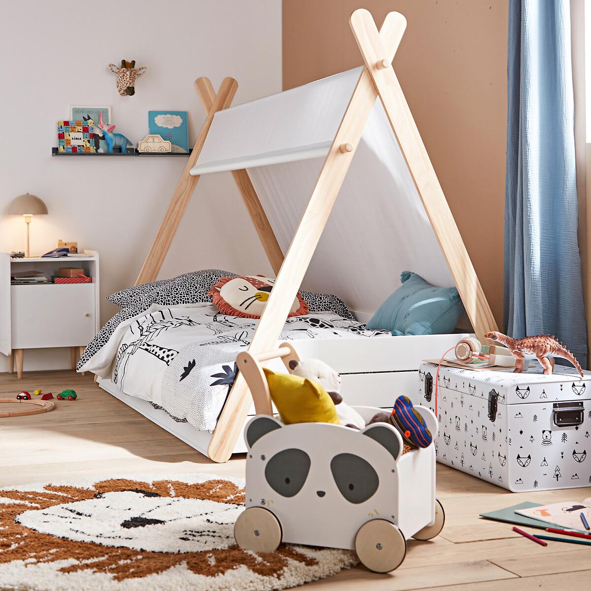 La Redoute Intérieurs Kinder-Spielzeugkiste mit Rollen Boloko  