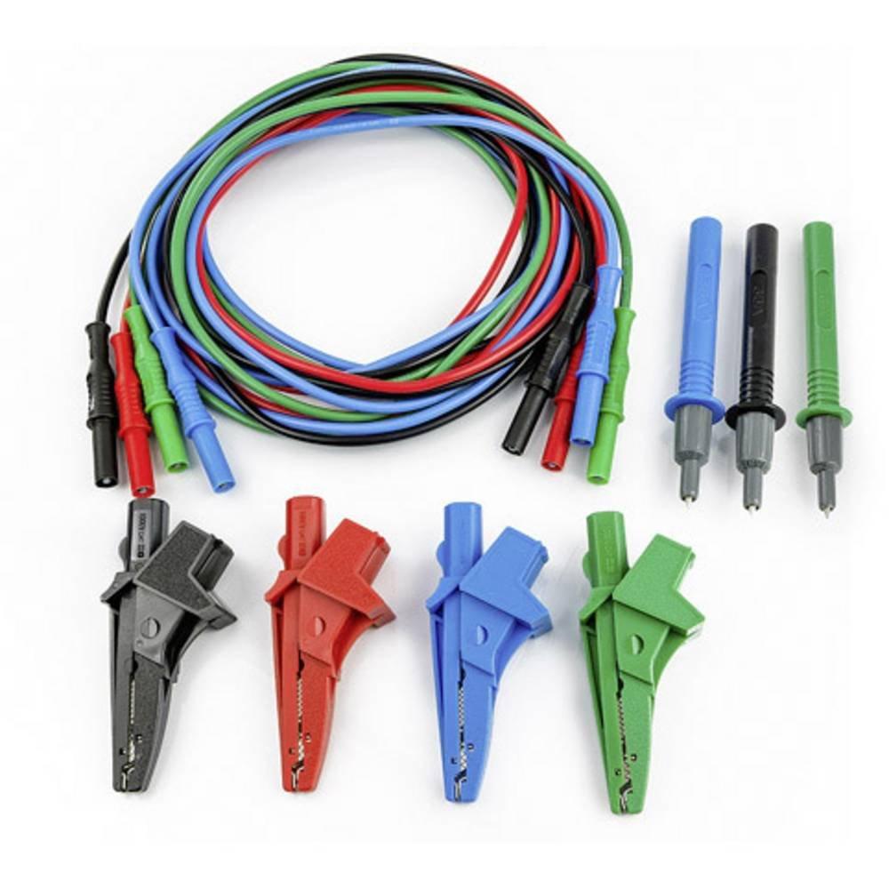 Image of Ht Instruments Messleitungsset Bestehend Aus 4 Messleitungen, 4 Krokodilklemmen, 3 Prüfspitzen Unisex