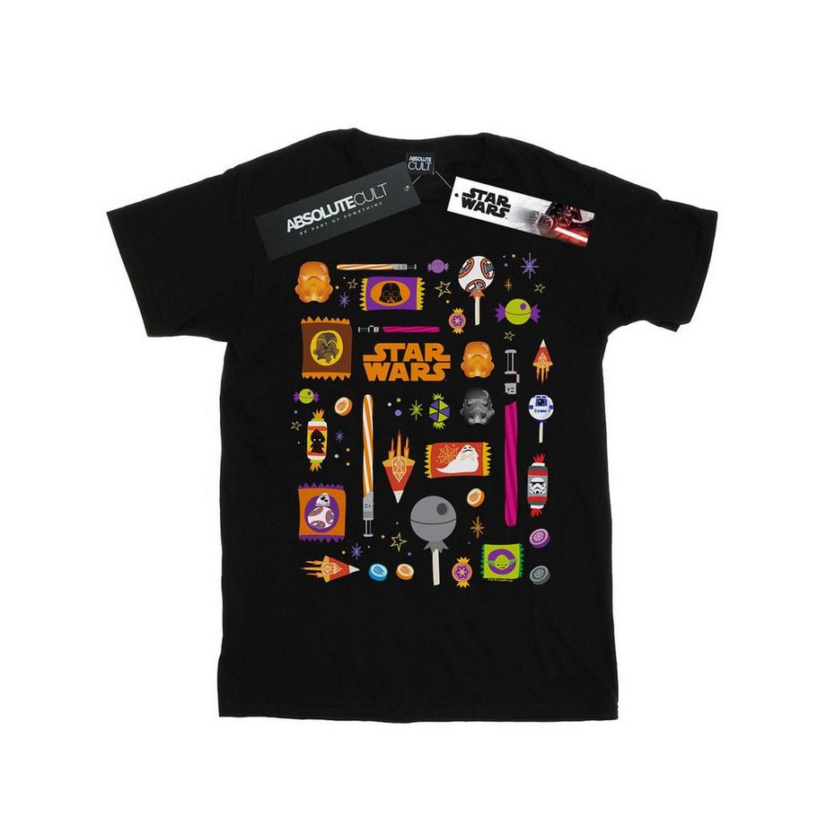 STAR WARS Star Wars Candy Box T-Shirt Stampata  