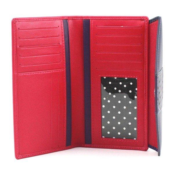 Eastern Counties Leather Donna Kontrastpanel Geldbörse  