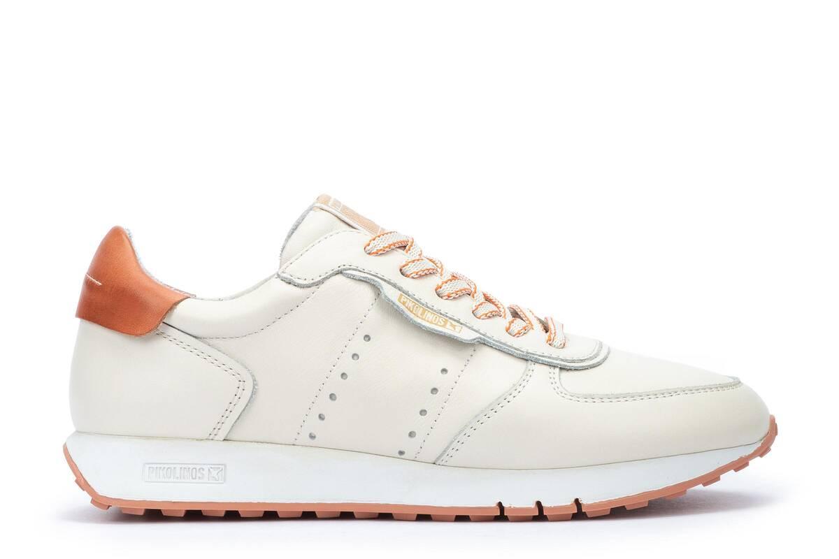 Image of Barcelona - Leder Sneaker Damen Offwhite 40