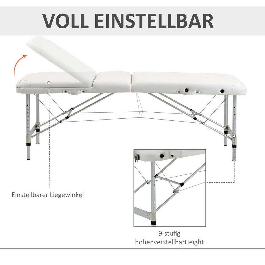 HOMCOM  Massageliegen 