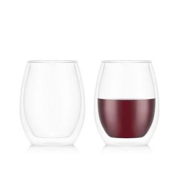 Set di 2 bicchieri da vino a doppia parete- Merlot SKÅL