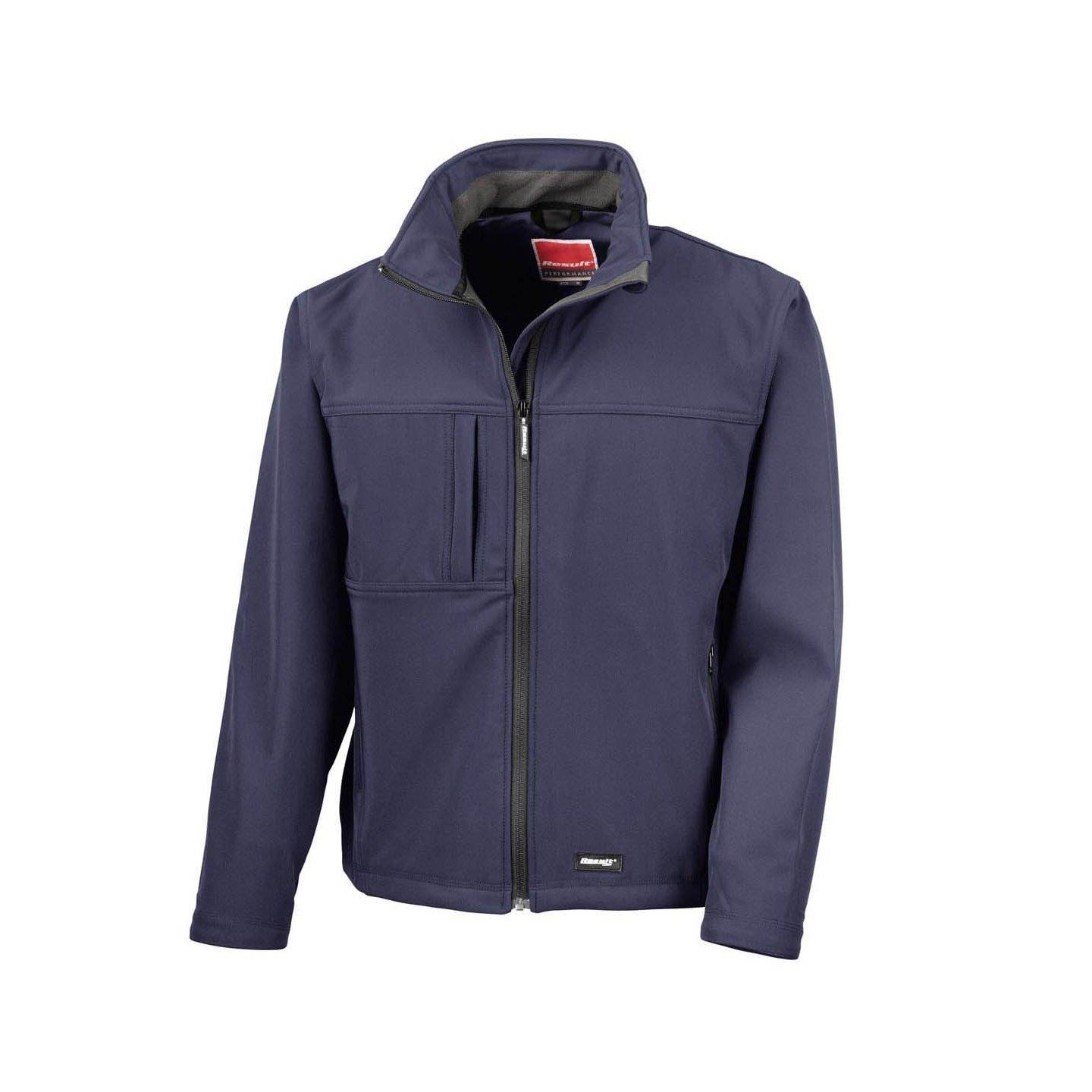 Image of Classic Softshelljacke Herren Marine L