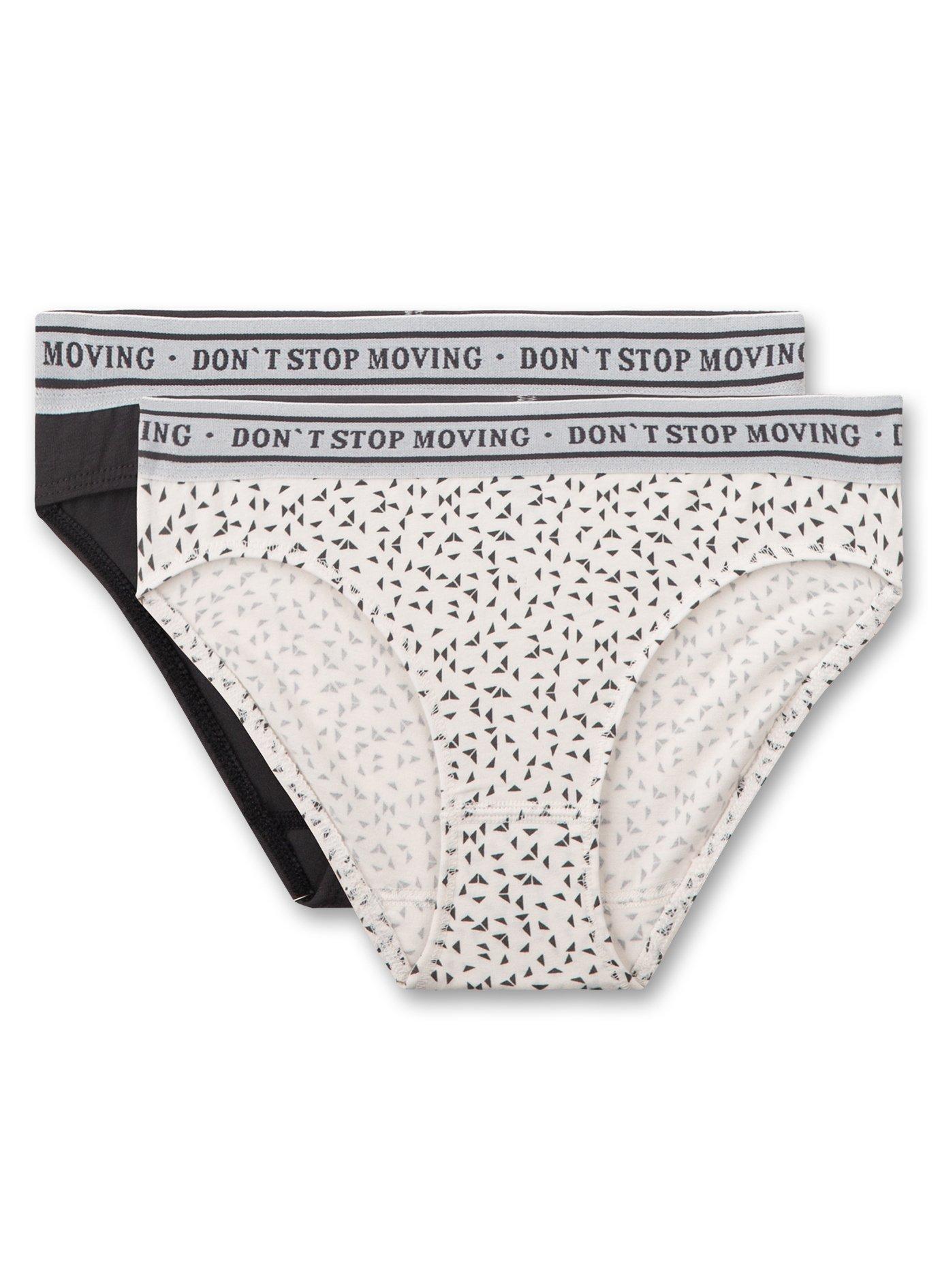 Image of Mädchen-rioslip (doppelpack) Off-white Und Dunkel Unisex Multicolor 140