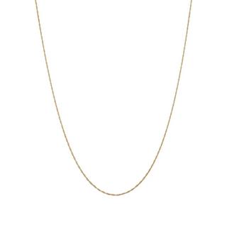 Kuzzoi  Collier Basic Gliederkette Gedreht 925 Silber 