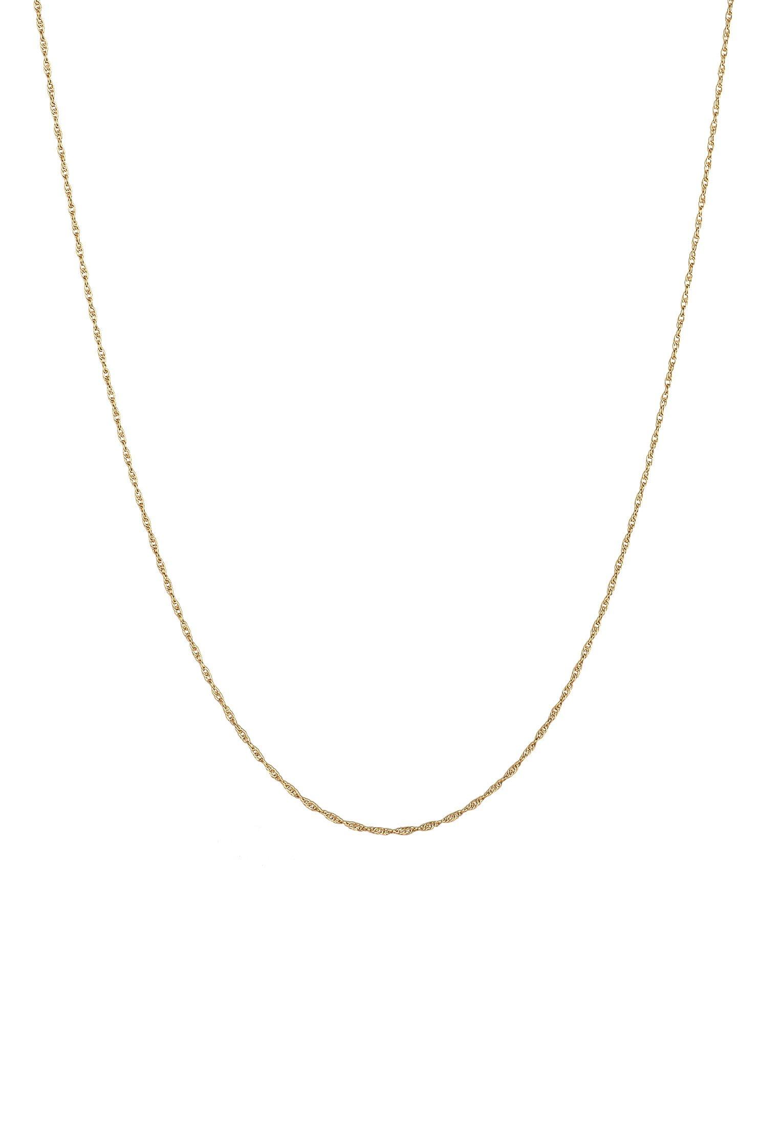 Kuzzoi  Collier Basic Gliederkette Gedreht 925 Silber 