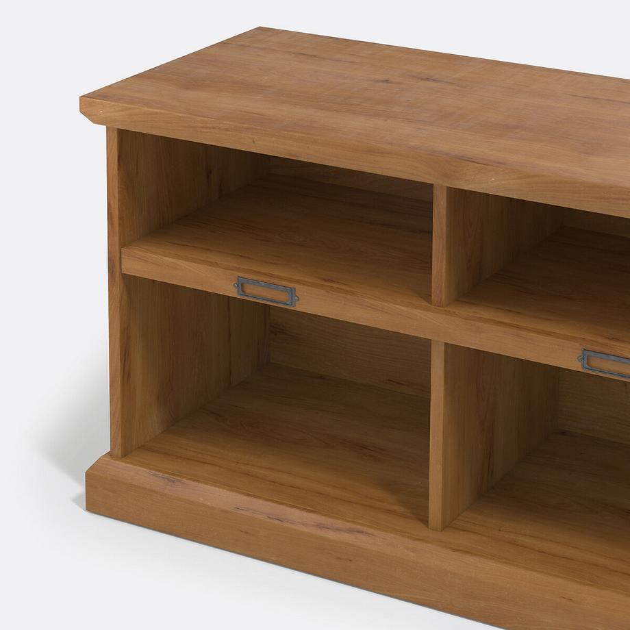 SO'HOME Meuble-banc d'entrée en pin  