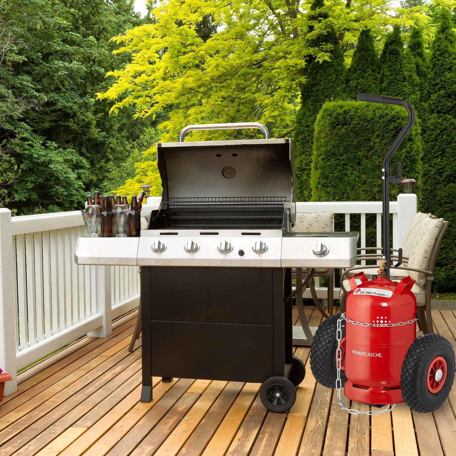 Northix Transportwagen für Gasflaschen  