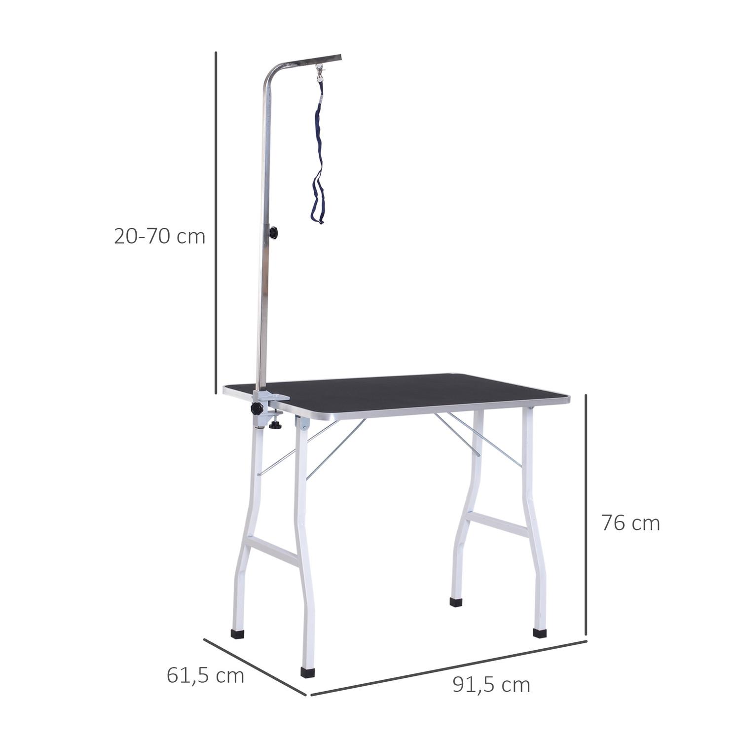 Northio  Table De Toilettage Pour Chien Avec Élingues, Pour Le Bain Domestique Et La Coupe De Cheveux, Hauteur Réglable 