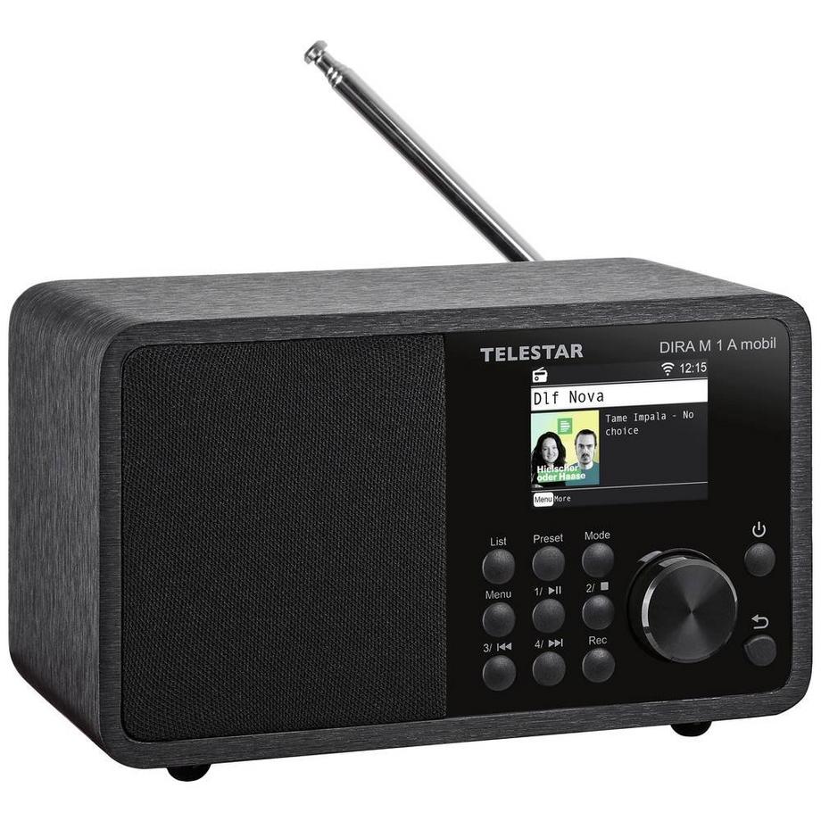 Telestar  Radio DAB+/Internet avec batterie, fonction d'alerte d'urgence EWF et Bluetooth 