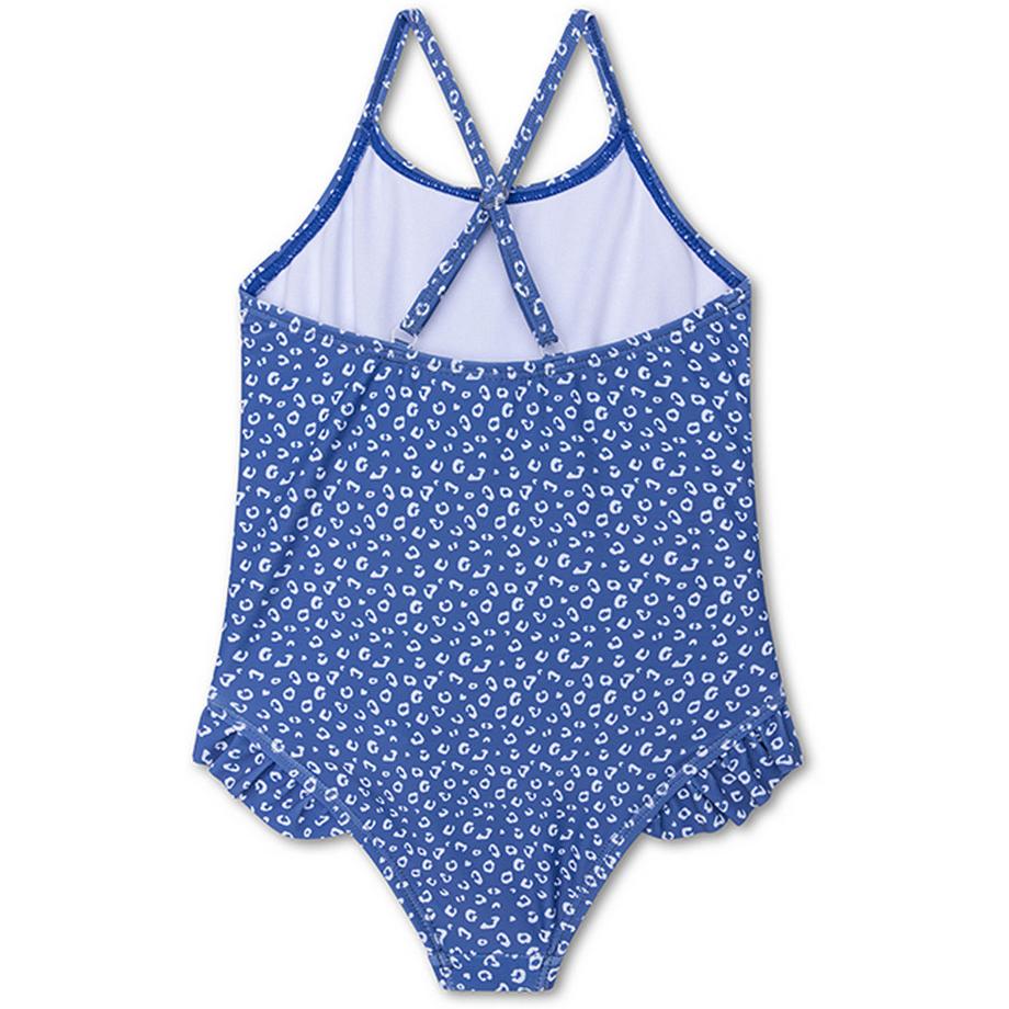 Badeanzug ädchen 1101 Blue Leopard