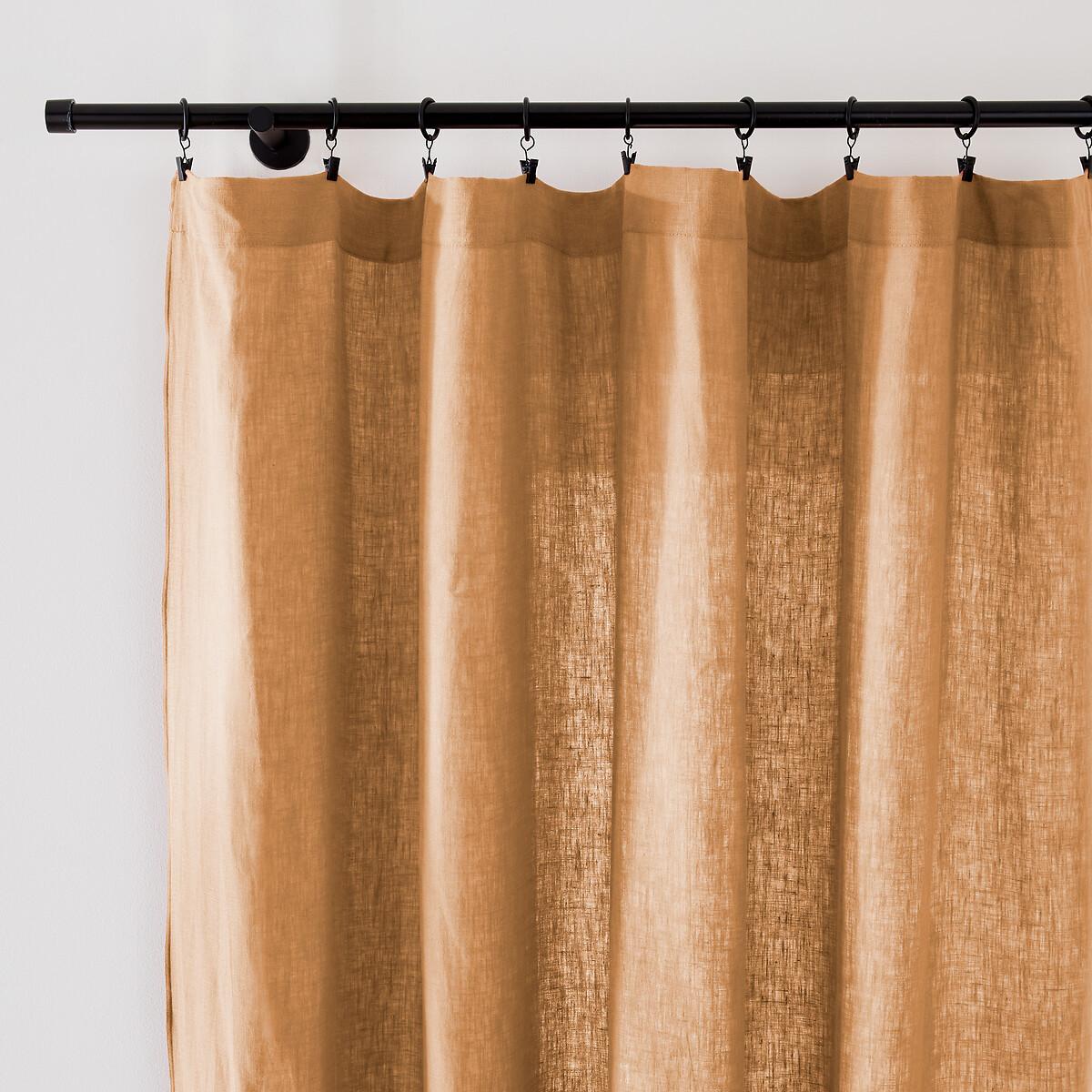 Image of Vorhang Onega Unisex Braun 135x350CM
