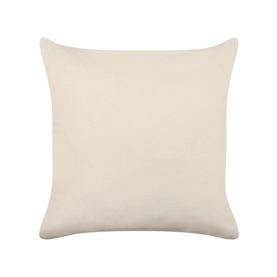 Beliani Lot de 2 coussins décoratifs en Coton Minimaliste PELLAEA  