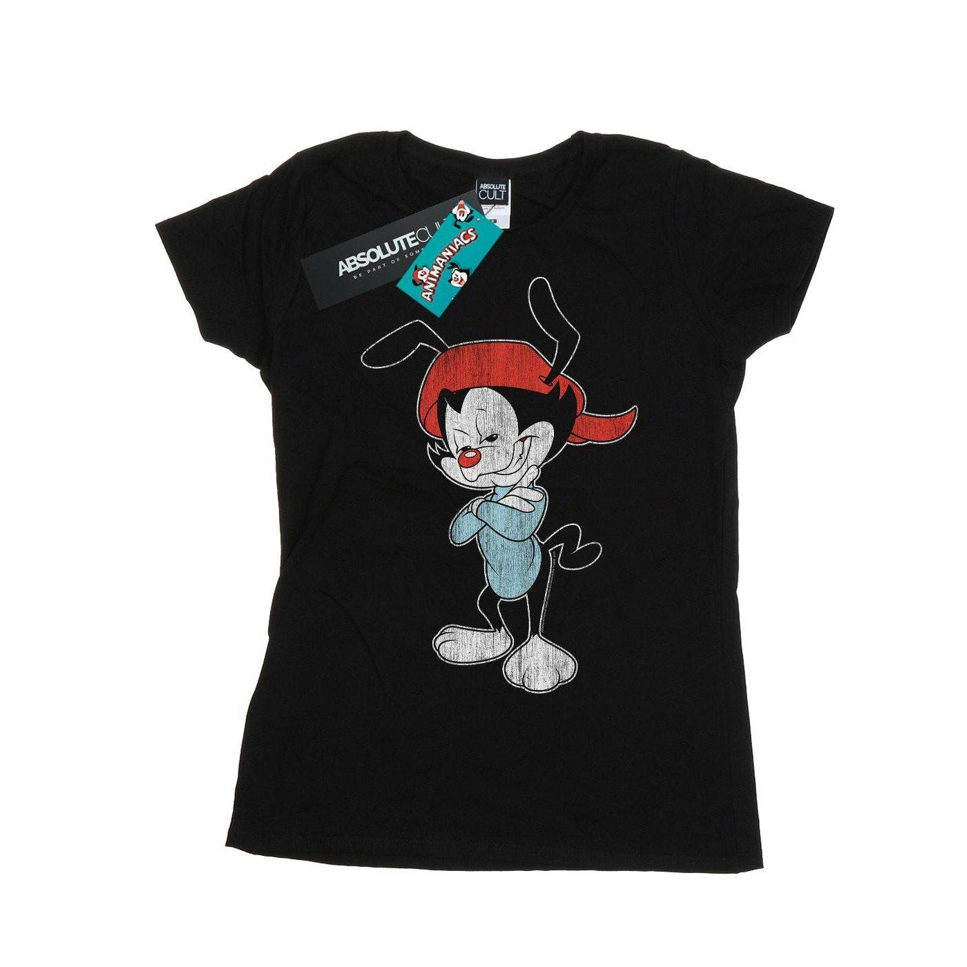 Image of Wakko Classic Pose Tshirt Damen Schwarz XL