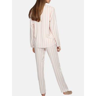 Admas  Tenue d'intérieur pyjama pantalon chemise Classic Stripes 