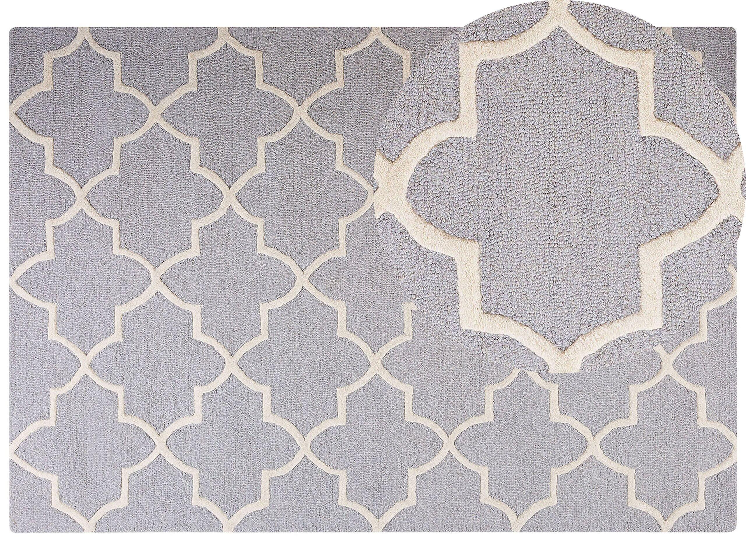 Beliani Tapis en Laine Traditionnel SILVAN  