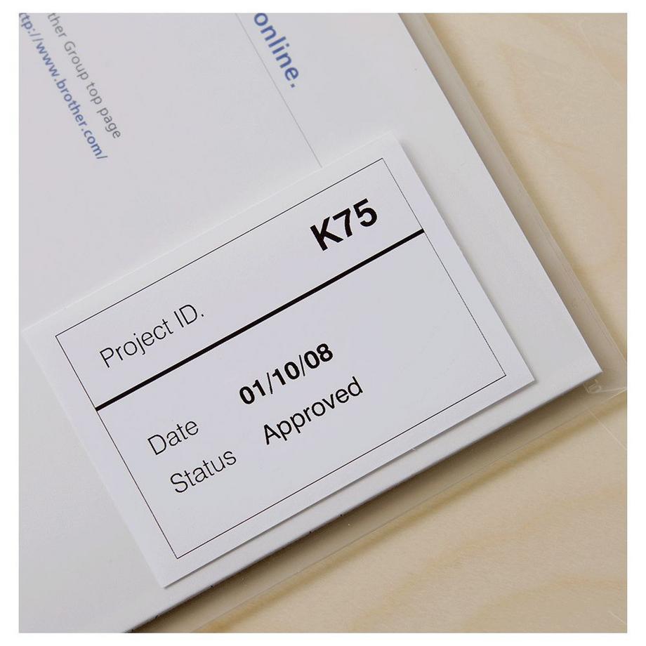 brother  Rollenetiketten Endlos, 62 mm x 15.24 m, permanent 