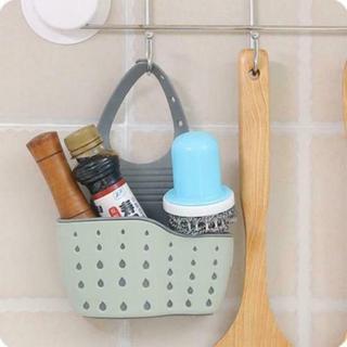 eStore Panier de rangement en plastique pratique pour la cuisine et la salle de bain  