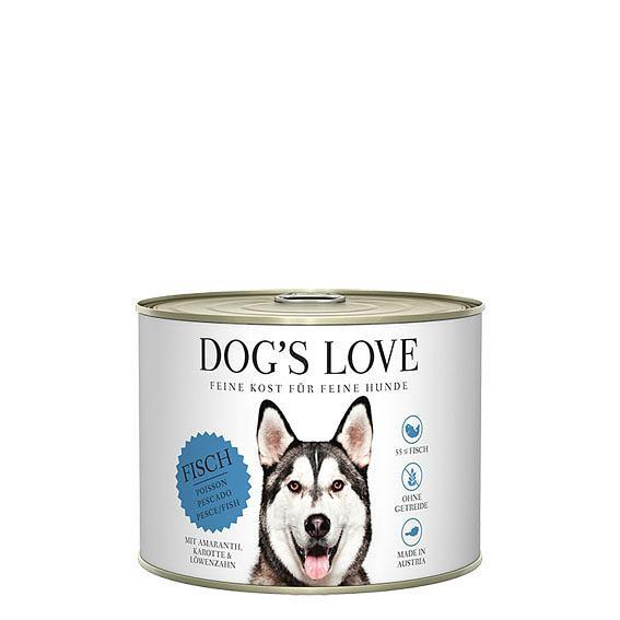 Dog's Love  Classic Adult poissons amarante carotte et pissenlit - Multipack 